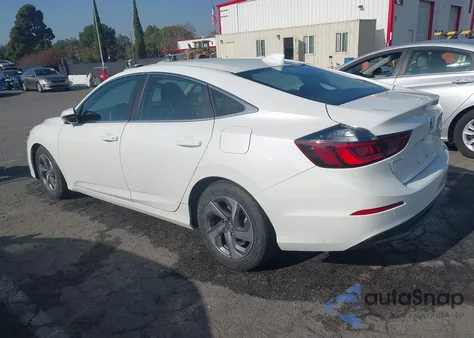 2019 Honda Insight Ex from USA, damaged, VIN 19XZE4F59KE031874
